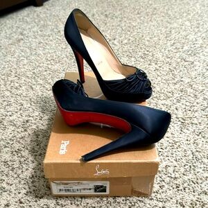 Christian Louboutin Satin Pumps
